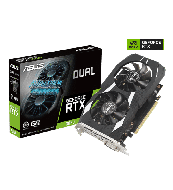 ASUS GeForce RTX 3050 DUAL OC 6GB GDDR6