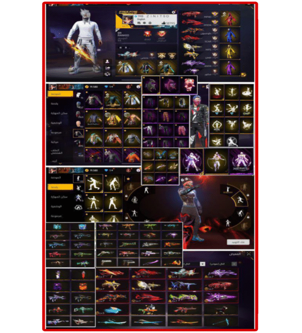 Free fire  Account primer 12 evo